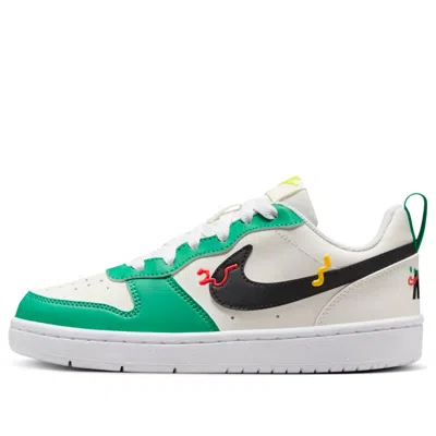 Nike (gs)  Court Borough Low Recraft 'white Green Black'