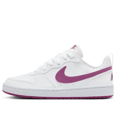 Nike (gs)  Court Borough Low Recraft 'white Hot Fuchsia'