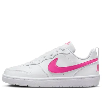 Nike (gs)  Court Borough Low Recraft 'white Laser Fuchsia'