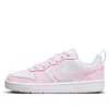 Nike (gs)  Court Borough Low Recraft 'white Pink Foam'