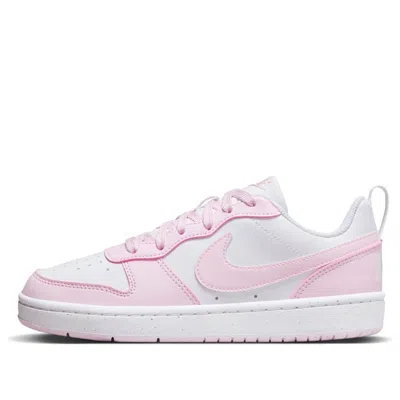 Nike (gs)  Court Borough Low Recraft 'white Pink Foam'