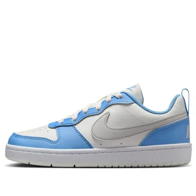 Nike (gs)  Court Borough Low Recraft 'white University Blue'