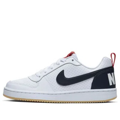 Nike (gs)  Court Borough Low 'white Obsidian Gum'