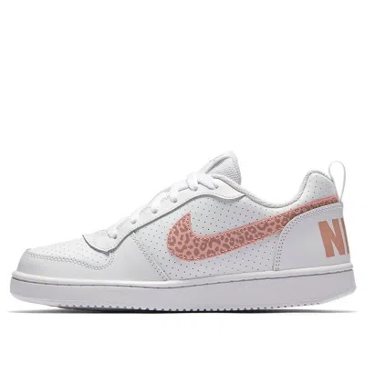Nike (gs)  Court Borough Low 'white Pink'