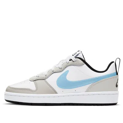 Nike (gs)  Court Borough Low White/blue/grey