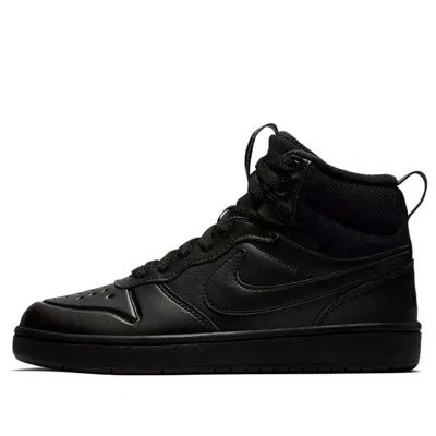 Nike (gs)  Court Borough Mid 2 'black'