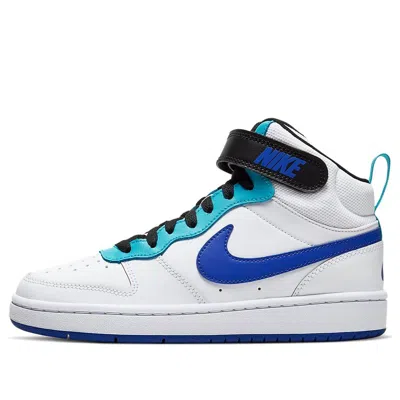Nike (gs)  Court Borough Mid 2 Blue Teal'