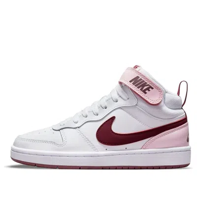 Nike (gs)  Court Borough Mid 2 'pink Foam'