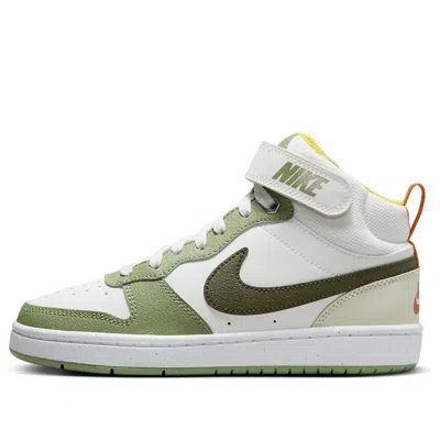 Nike (gs)  Court Borough Mid 2 Shoes 'off White Green'
