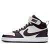 Nike (gs)  Court Borough Mid 2 'white Burgundy'