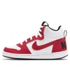 Nike (gs)  Court Borough Mid 'white Red'