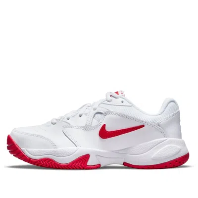 Nike (gs)  Court Jr. Lite 2 K 'white Red'