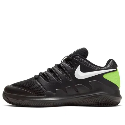Nike (gs)  Court Jr Vapor X 'black White Green' In Multi