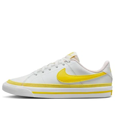 Nike (gs)  Court Legacy 'white Opti Yellow'