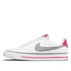 Nike (gs)  Court Legacy 'white Pink Prime Light Smoke Grey'