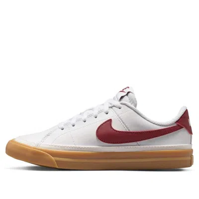 Nike (gs)  Court Legacy 'white Red Gum'