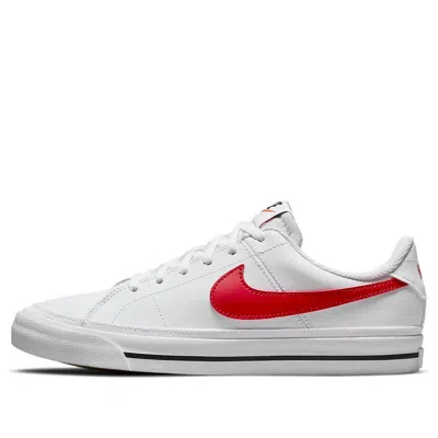 Nike (gs)  Court Legacy 'white University Red'