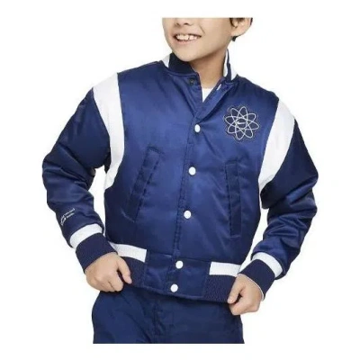 Nike (gs)  Culture Of Basketball Therma-fit Loose Jacket 'midnight Navy' In Blue