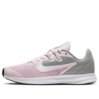 Nike (gs)  Downshifter 9 'gray White Pink'