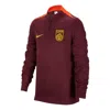 Nike (gs)  Dri-fit China Team Academy Pro Football Training Top 'burgundy' In Burgundy