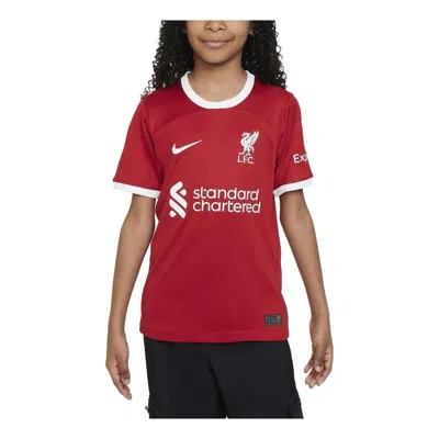 NIKE (GS) NIKE DRI-FIT LIVERPOOL FC 2023/24 STADIUM HOME SOCCER JERSEY 'RED'