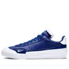 Nike White Blue Lace Up Low Top Drop-type Prm Sneakers Shoes