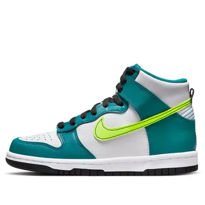 Nike (gs)  Dunk High 'bright Spruce Volt'