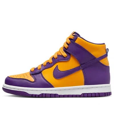 Nike (gs)  Dunk High 'lakers'