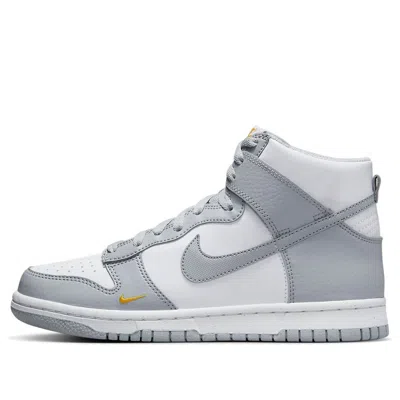 Nike (gs)  Dunk High Next Nature 'wolf Grey Marigold'