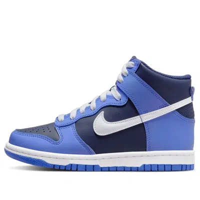 Nike (gs)  Dunk High 'obsidian' In Blue