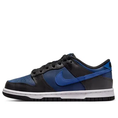 Nike (gs)  Dunk Low 'black Midnight Navy'