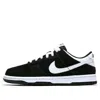 Nike (gs)  Dunk Low 'black White Swoosh'