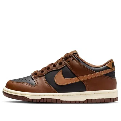 Nike (gs)  Dunk Low 'brown Black' In Multi