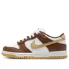 Nike (gs)  Dunk Low 'cacao Wow Metallic Gold'