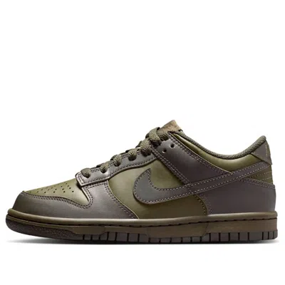 Nike (gs)  Dunk Low 'cargo Khaki Sequoia' In Green