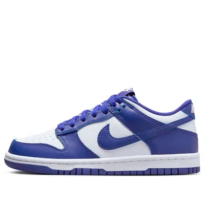 Nike (gs)  Dunk Low 'concord' In Blue