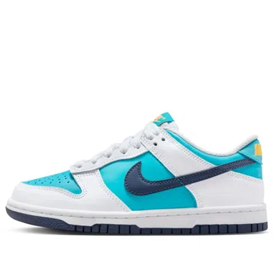 Nike (gs)  Dunk Low 'dusty Cactus Thunder Blue'
