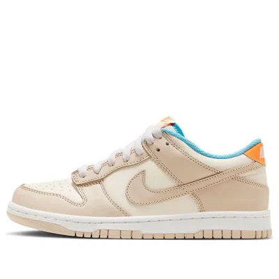 Nike (gs)  Dunk Low Gs 'pale Ivory Sanddrift' In White