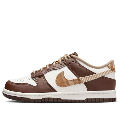 Nike (gs)  Dunk Low 'plaid Brown'