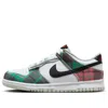 Nike (gs)  Dunk Low Plaid 'white Red Green'