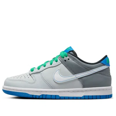 Nike (gs)  Dunk Low 'pure Platinum Photo Blue' In White