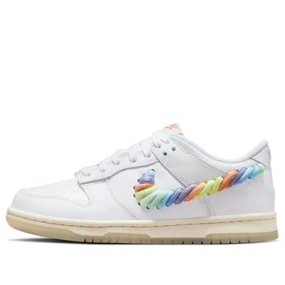 Nike (gs)  Dunk Low 'rainbow Swoosh'