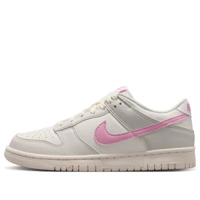 Nike (gs)  Dunk Low 'sail Phantom Pink Rise' In Multi