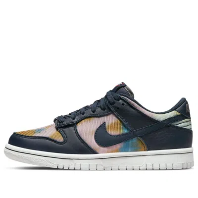 Nike (gs)  Dunk Low Se 'graffiti - Obsidian'