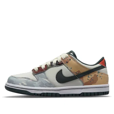 Nike (gs)  Dunk Low Se 'sail Multi-camo'