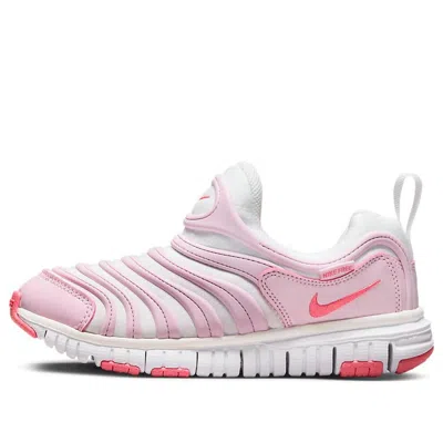 Nike (gs)  Dynamo Free Athleisure Casual Sports Shoe Pink
