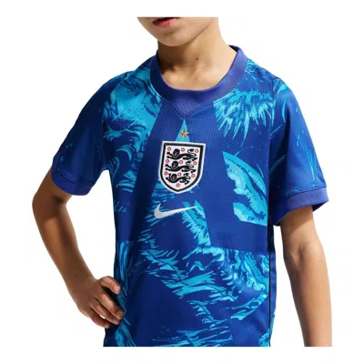 Nike (gs)  England 2026 Stadium Goalkeeper Dri-fit Replica Jersey 'astronomy Blue Black White'