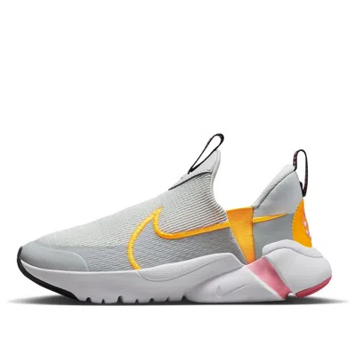 Nike (gs)  Flex Plus 2 'dark Smoke Grey Metallic Gold' In Gray