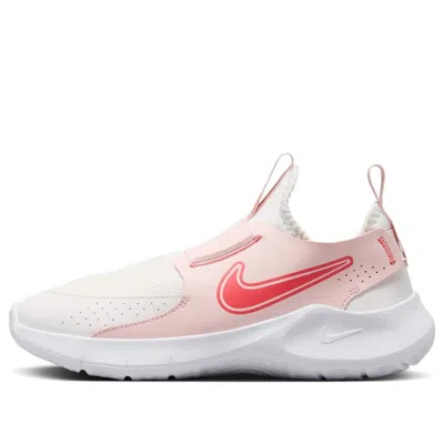 Nike (gs)  Flex Runner 3 'summit White Echo Pink Magic Ember' In Neutral