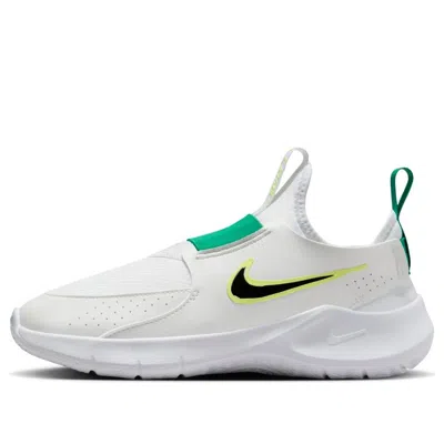 Nike (gs)  Flex Runner 3 'white Sport Green Fluorescent Yellow'